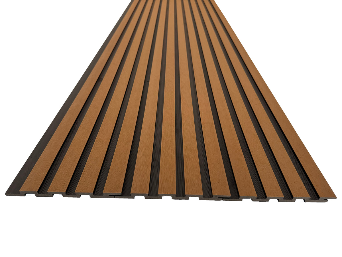 BUY Composite Cladding with Rain Texture, T&G, 176x13 mm(165 mm finish), 3000 mm, Golden Teak | GREEN FINGER IRELAND