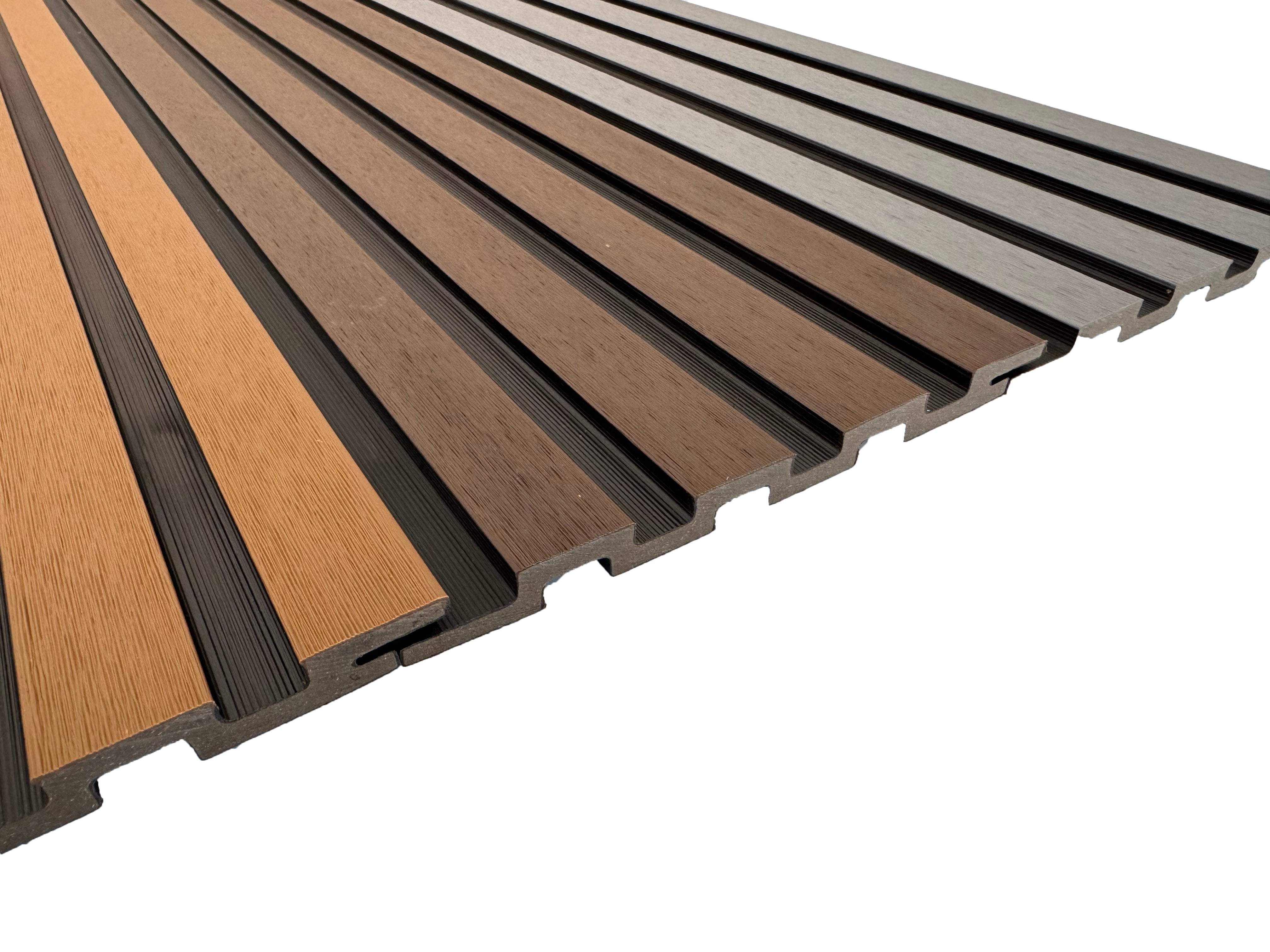 BUY Composite Cladding with Rain Texture, T&G, 176x13 mm(165 mm finish), 3000 mm, Walnut | GREEN FINGER IRELAND