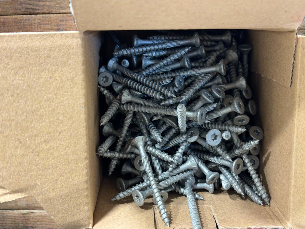 BUY 4.5x50 mm, Outdoor Wood Screws, Box of 250 pcs, Double Countersunk TX, C2 | GREEN FINGER IRELAND