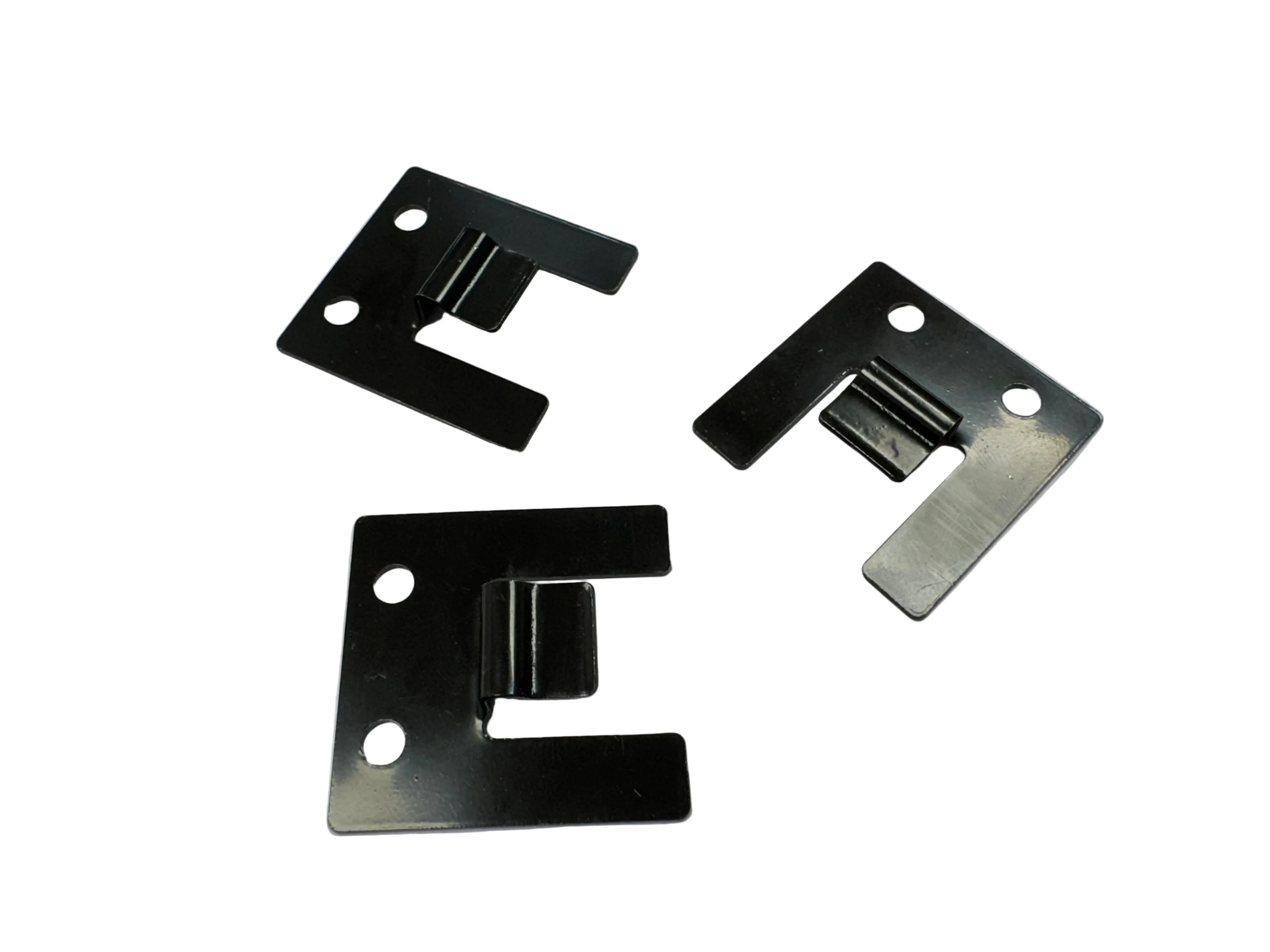 BUY Stainless Steel Clips for 219x26 mm Composite Cladding, Set of 100 pcs, Black | GREEN FINGER IRELAND