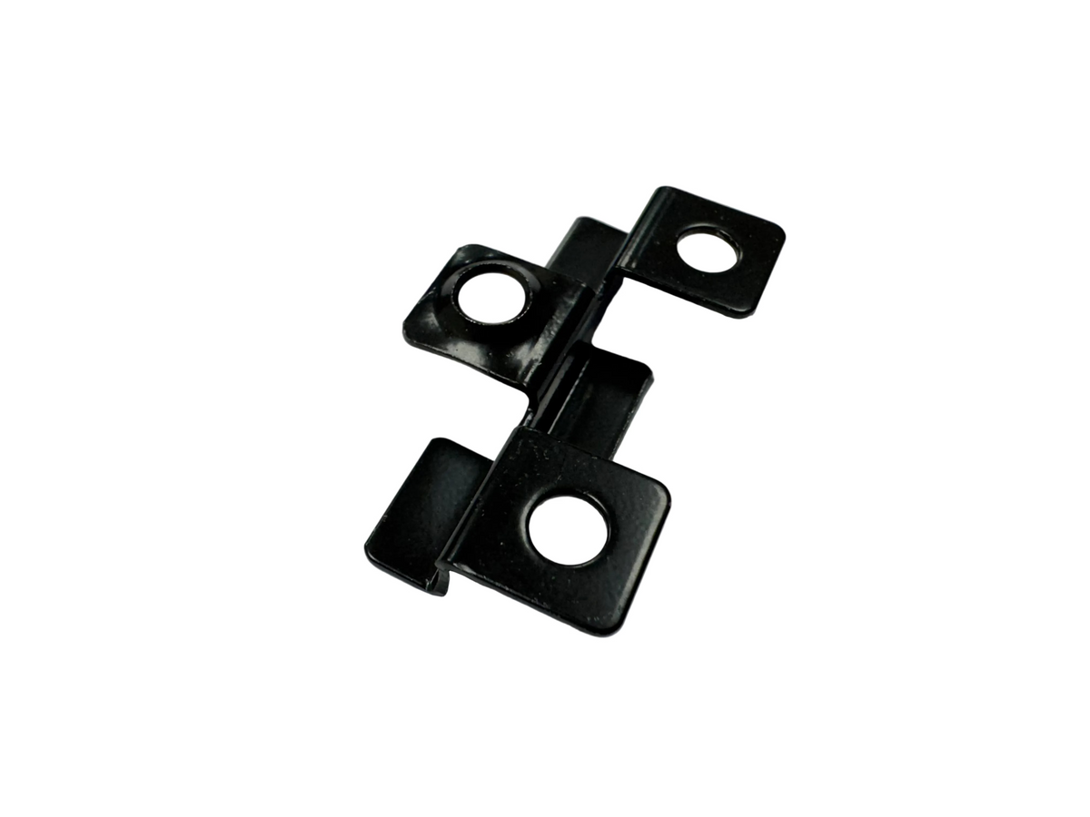 BUY Stainless Steel Clips for 176x13 mm Composite Cladding, Set of 100 pcs, Black | GREEN FINGER IRELAND
