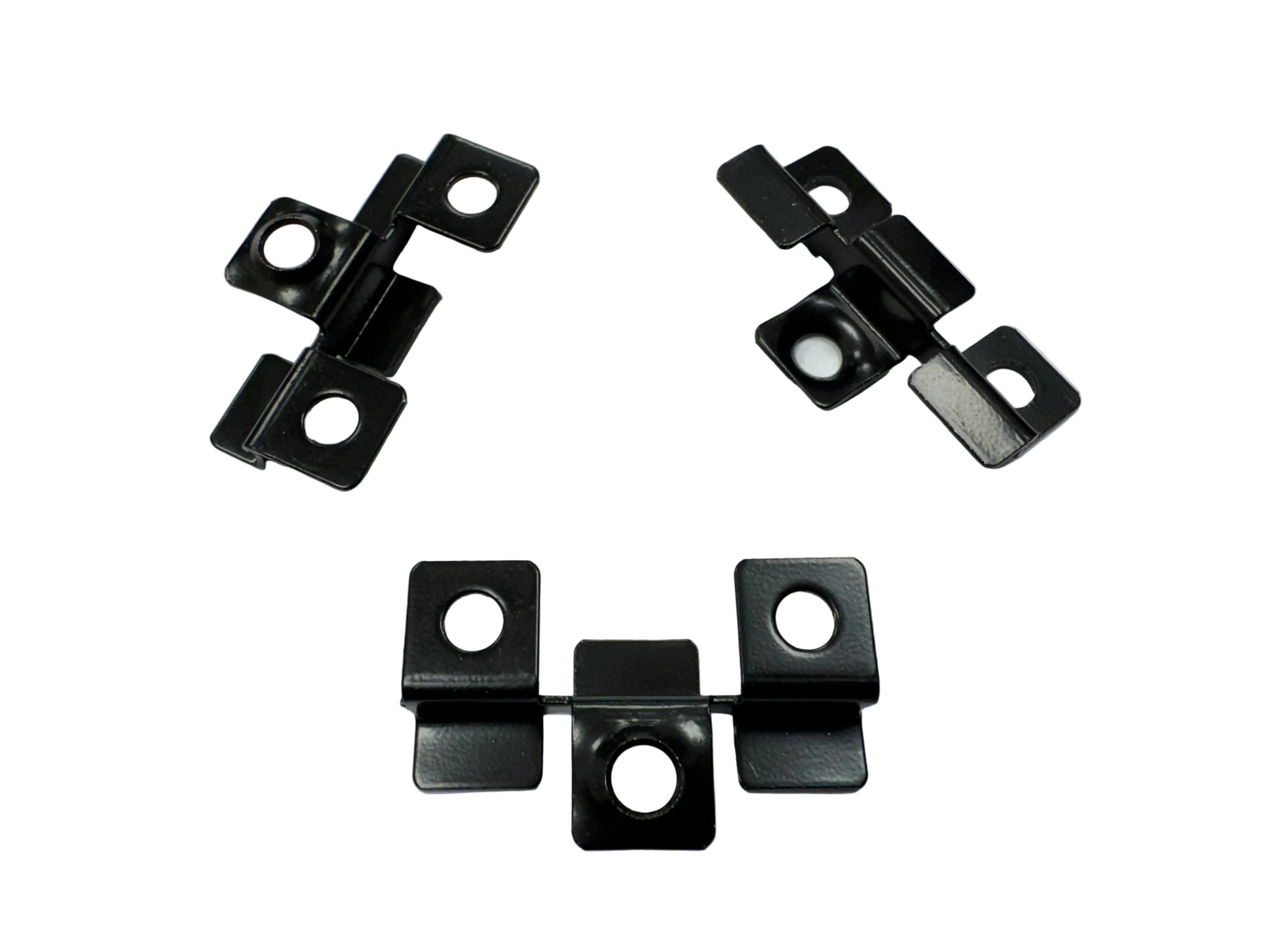 BUY Stainless Steel Clips for 176x13 mm Composite Cladding, Set of 100 pcs, Black | GREEN FINGER IRELAND