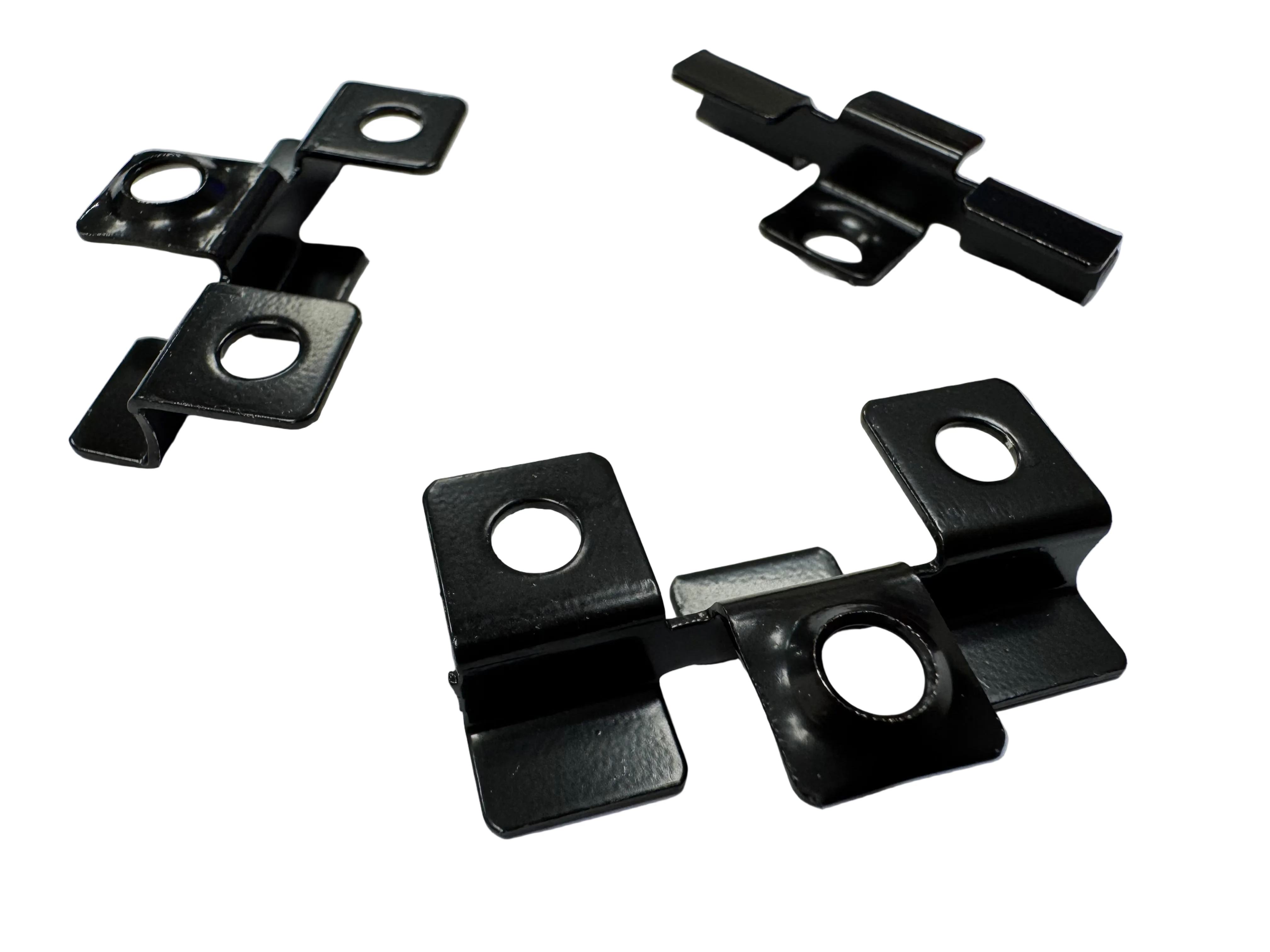 BUY Stainless Steel Clips for 176x13 mm Composite Cladding, Set of 100 pcs, Black | GREEN FINGER IRELAND