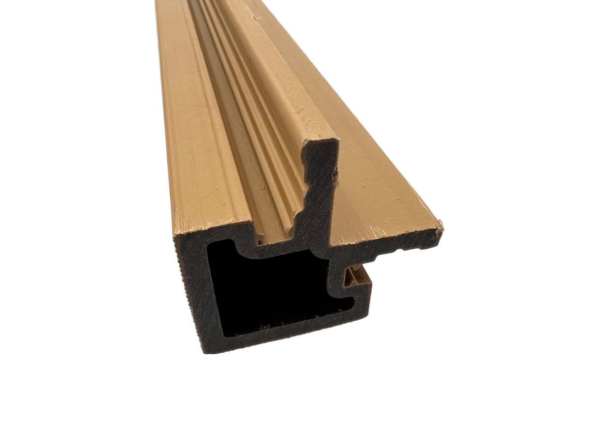 BUY External Corner for 219x26 mm Composite Cladding, 49x49 mm, 3000 mm, Beige | GREEN FINGER IRELAND