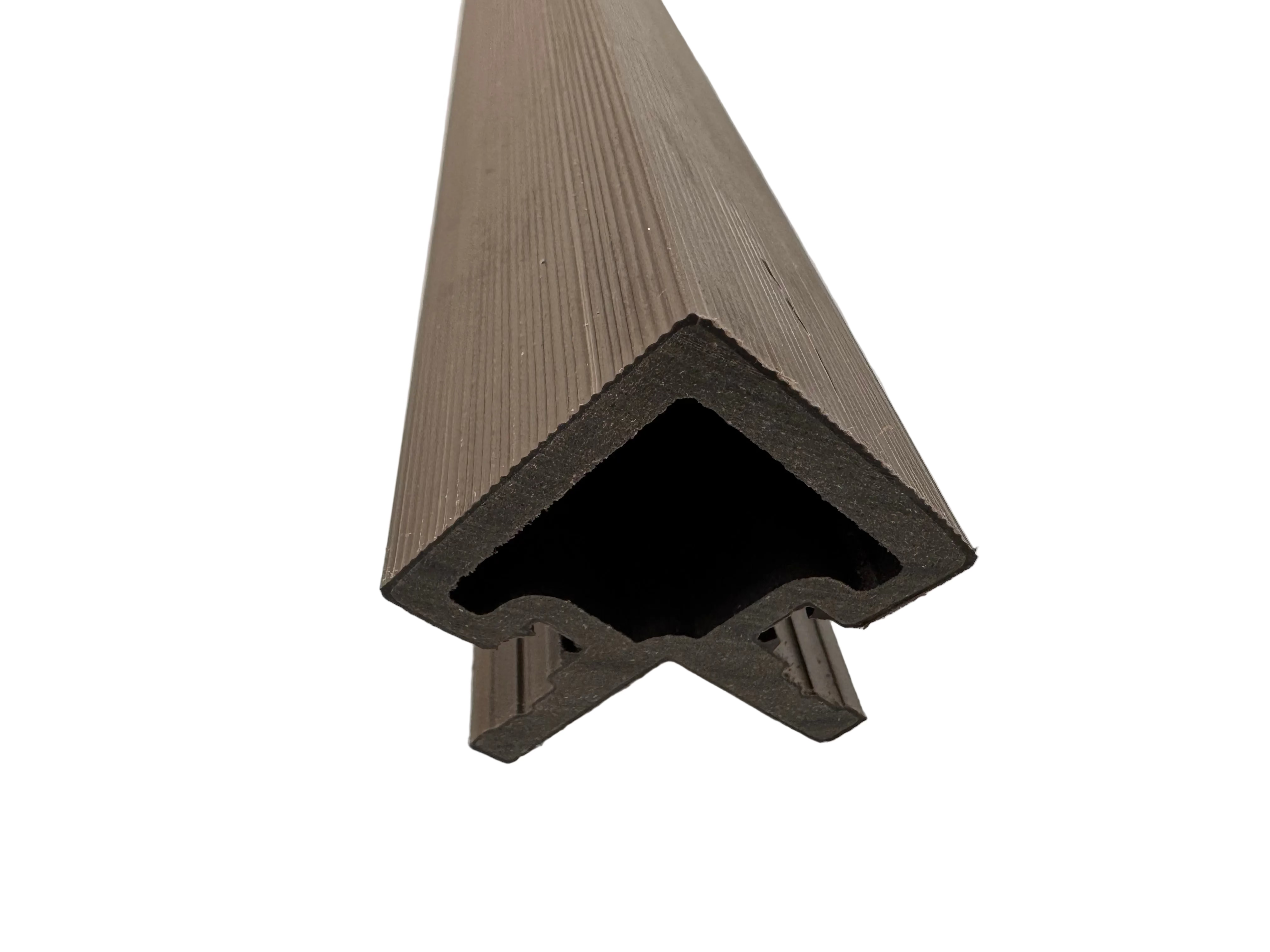 BUY External Corner for 219x26 mm Composite Cladding, 49x49 mm, 3000 mm, Walnut | GREEN FINGER IRELAND