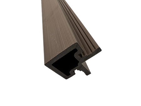 BUY External Corner for 219x26 mm Composite Cladding, 49x49 mm, 3000 mm, Walnut | GREEN FINGER IRELAND