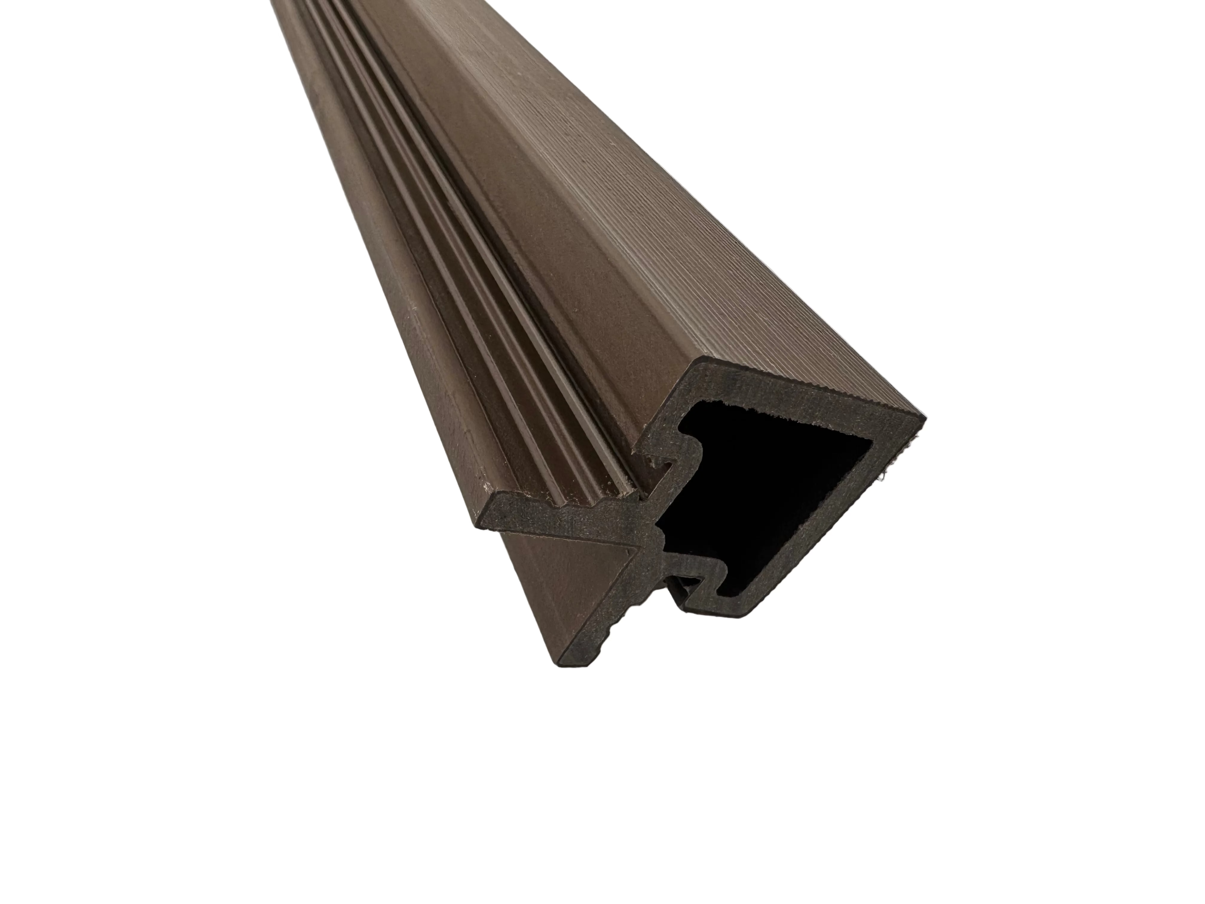 BUY External Corner for 219x26 mm Composite Cladding, 49x49 mm, 3000 mm, Walnut | GREEN FINGER IRELAND