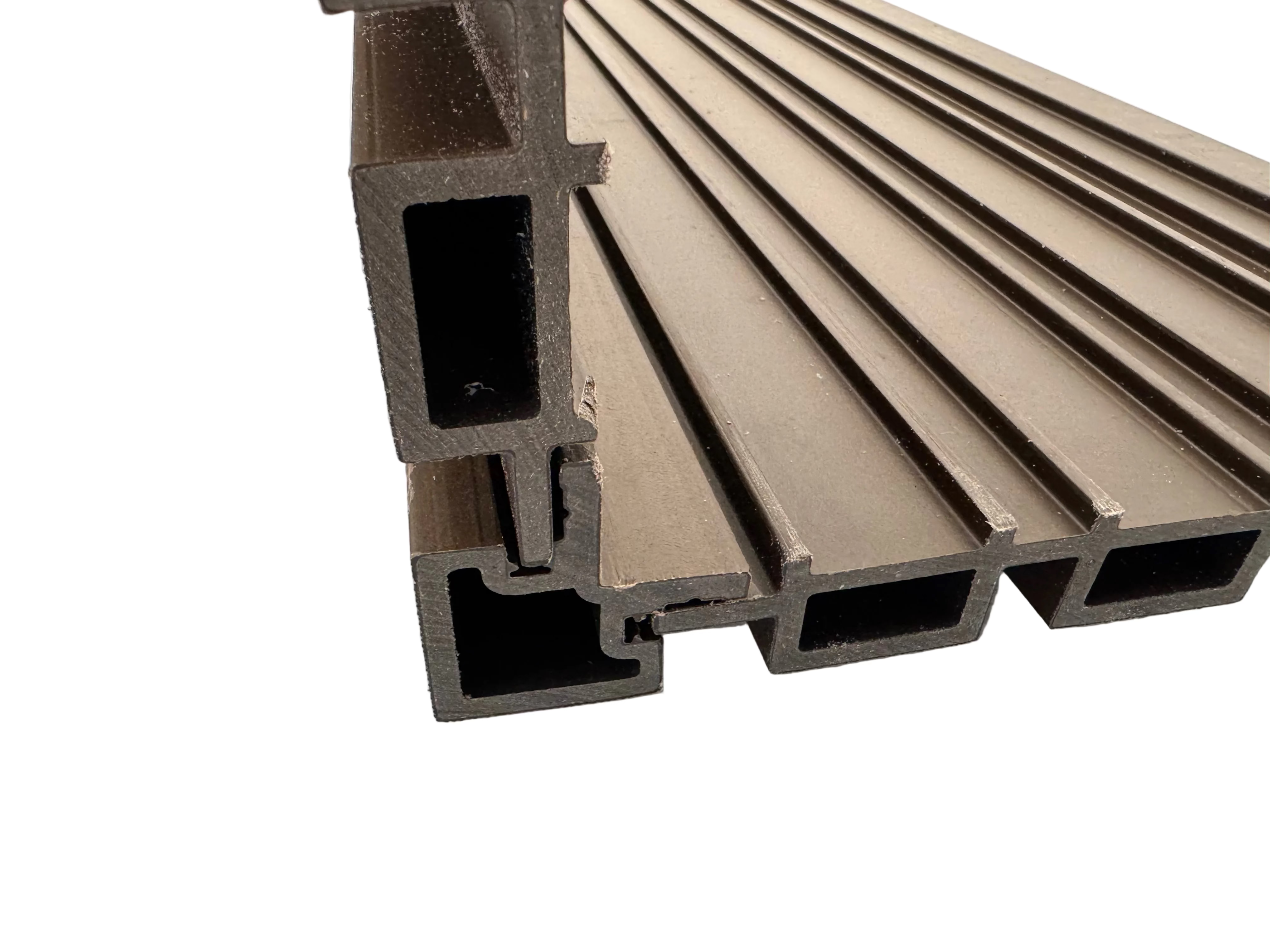 BUY External Corner for 219x26 mm Composite Cladding, 49x49 mm, 3000 mm, Walnut | GREEN FINGER IRELAND