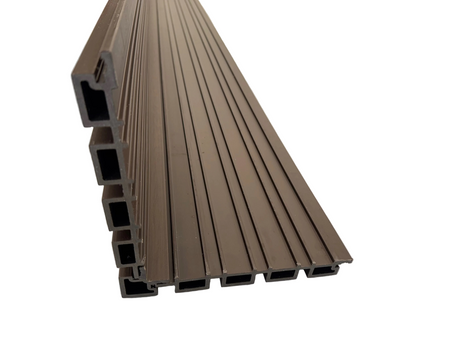 BUY External Corner for 219x26 mm Composite Cladding, 49x49 mm, 3000 mm, Walnut | GREEN FINGER IRELAND