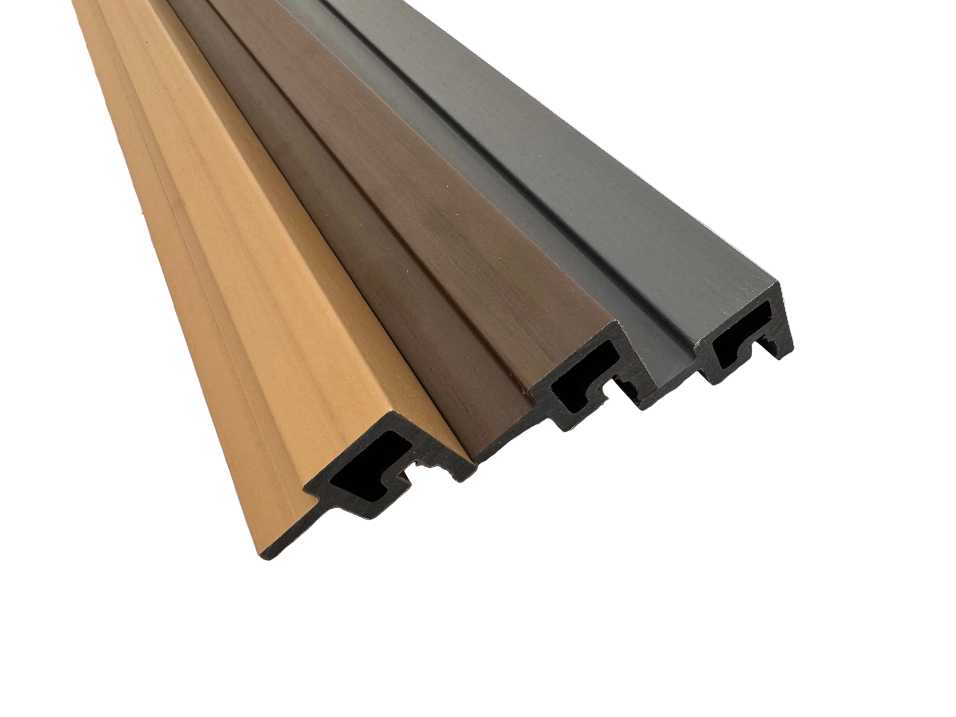 BUY Internal Corner for 219x26 mm Composite Cladding, 46x39 mm, 3000 mm, Walnut | GREEN FINGER IRELAND