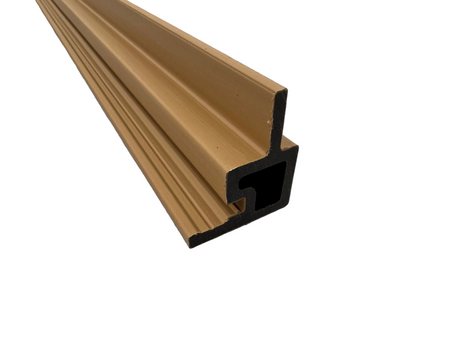 BUY Internal Corner for 219x26 mm Composite Cladding, 46x39 mm, 3000 mm, Beige | GREEN FINGER IRELAND