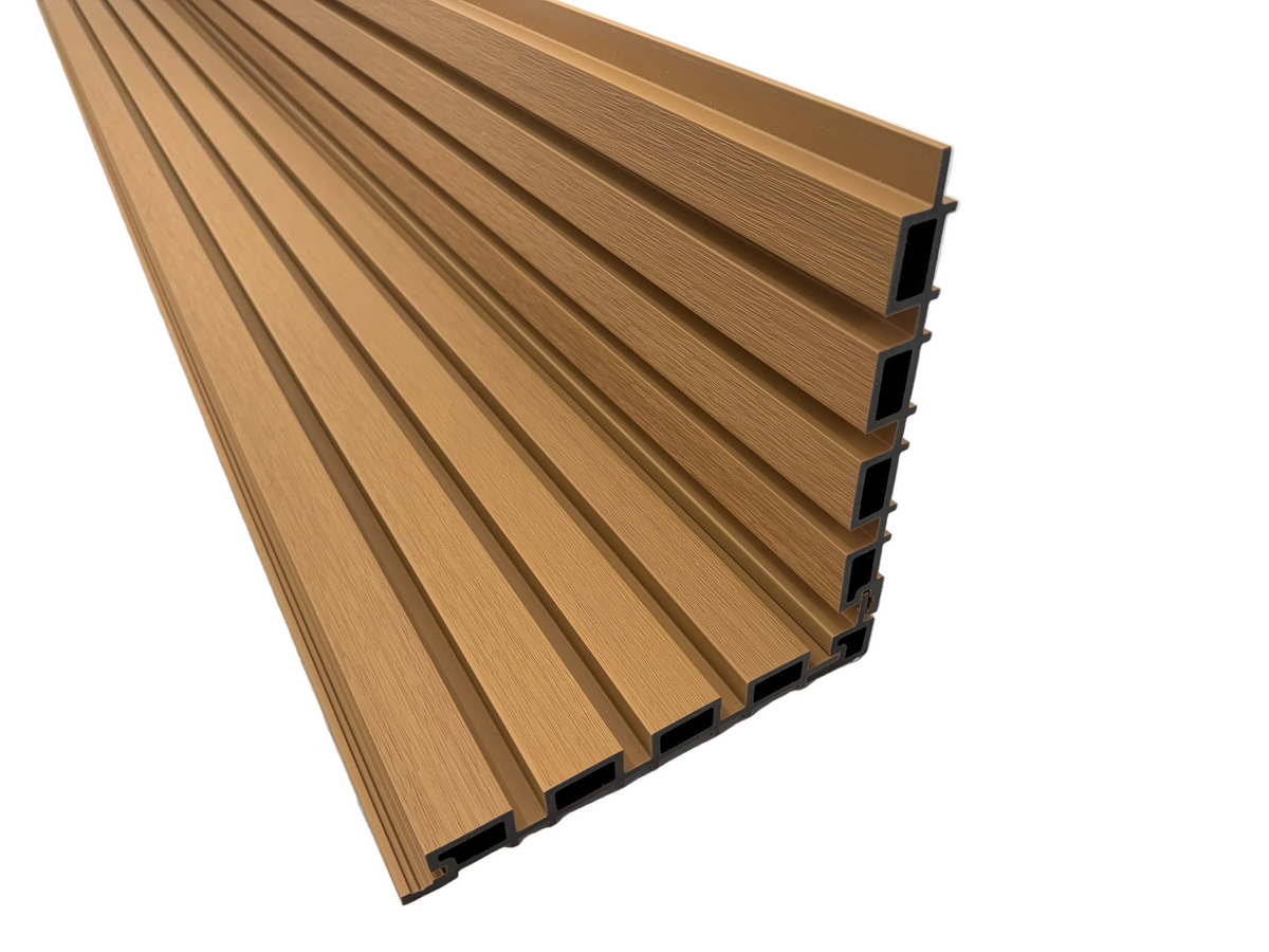 BUY Internal Corner for 219x26 mm Composite Cladding, 46x39 mm, 3000 mm, Beige | GREEN FINGER IRELAND