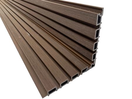 BUY Internal Corner for 219x26 mm Composite Cladding, 46x39 mm, 3000 mm, Walnut | GREEN FINGER IRELAND