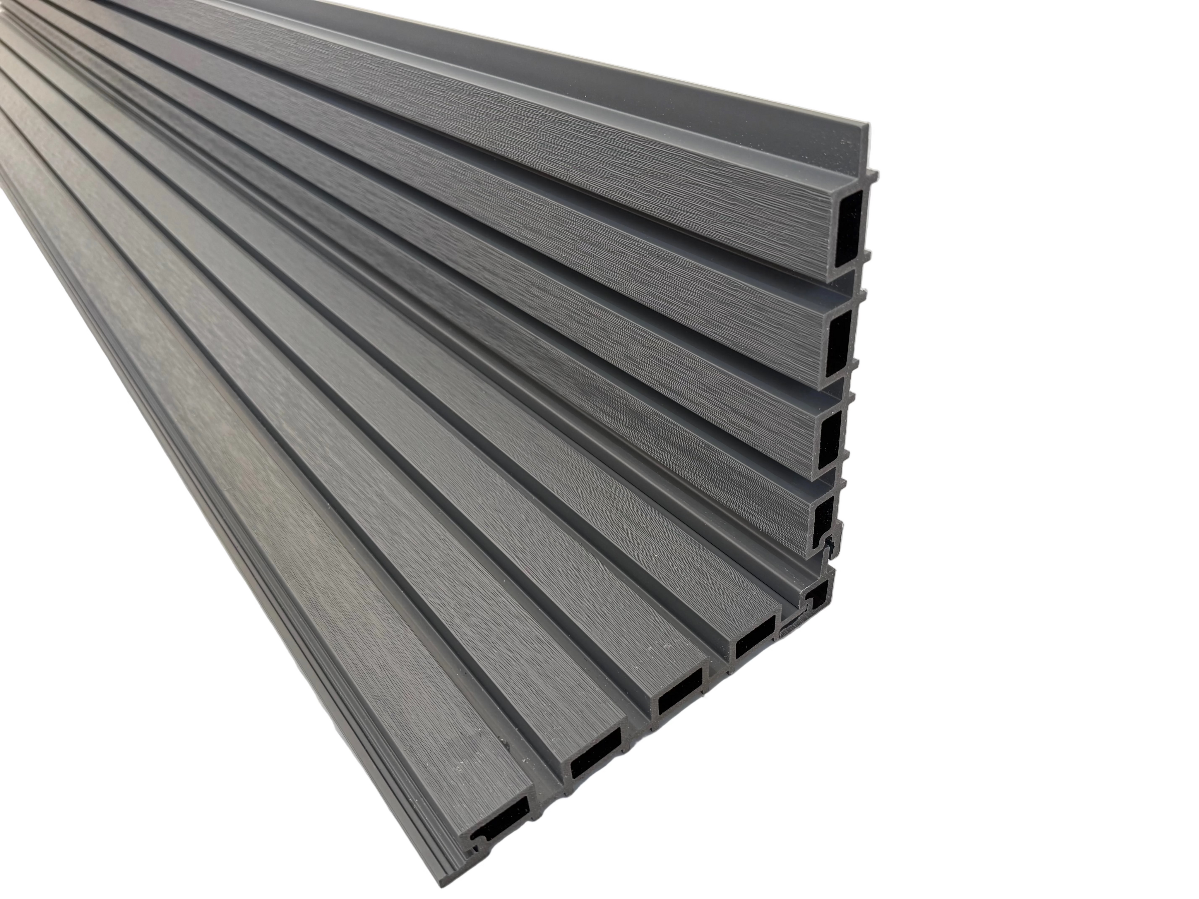 BUY Internal Corner for 219x26 mm Composite Cladding, 46x39 mm, 3000 mm, Light Grey | GREEN FINGER IRELAND