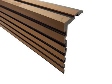 BUY External Corner for 176x13 mm Composite Cladding, 93.5x93.5 mm, 3000 mm, Golden Teak | GREEN FINGER IRELAND
