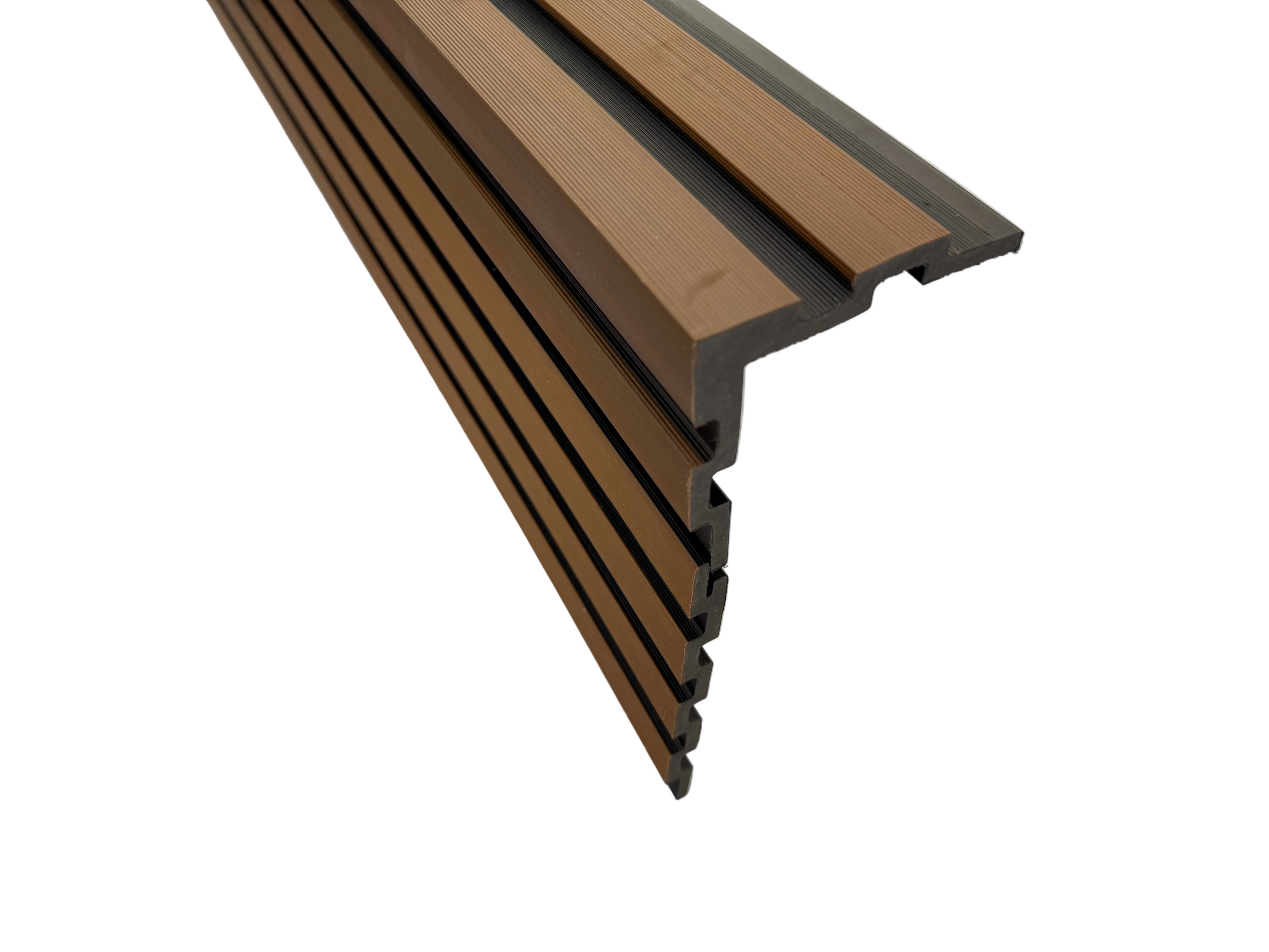 BUY External Corner for 176x13 mm Composite Cladding, 93.5x93.5 mm, 3000 mm, Golden Teak | GREEN FINGER IRELAND