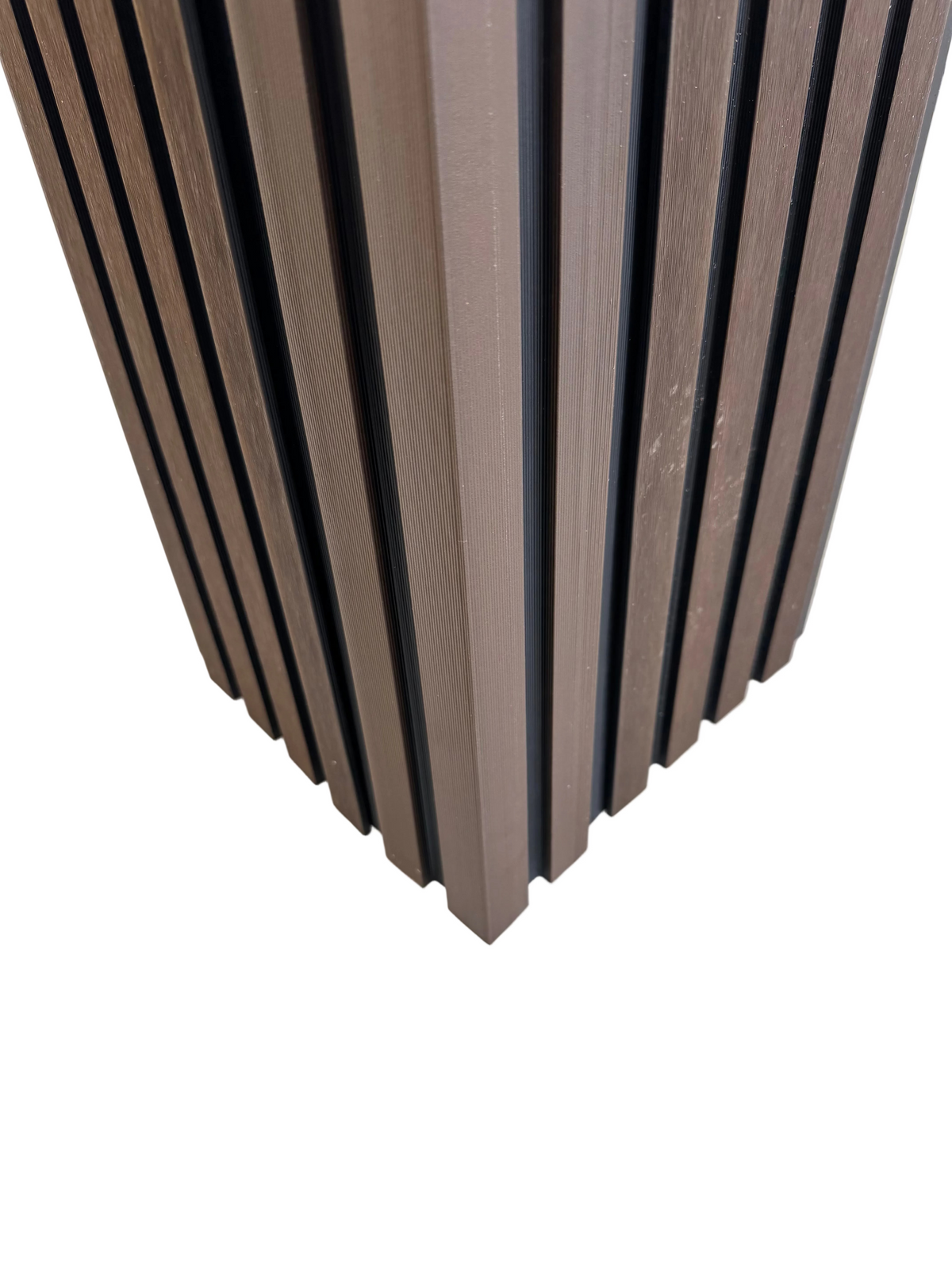 BUY External Corner for 176x13 mm Composite Cladding, 93.5x93.5 mm, 3000 mm, Walnut | GREEN FINGER IRELAND