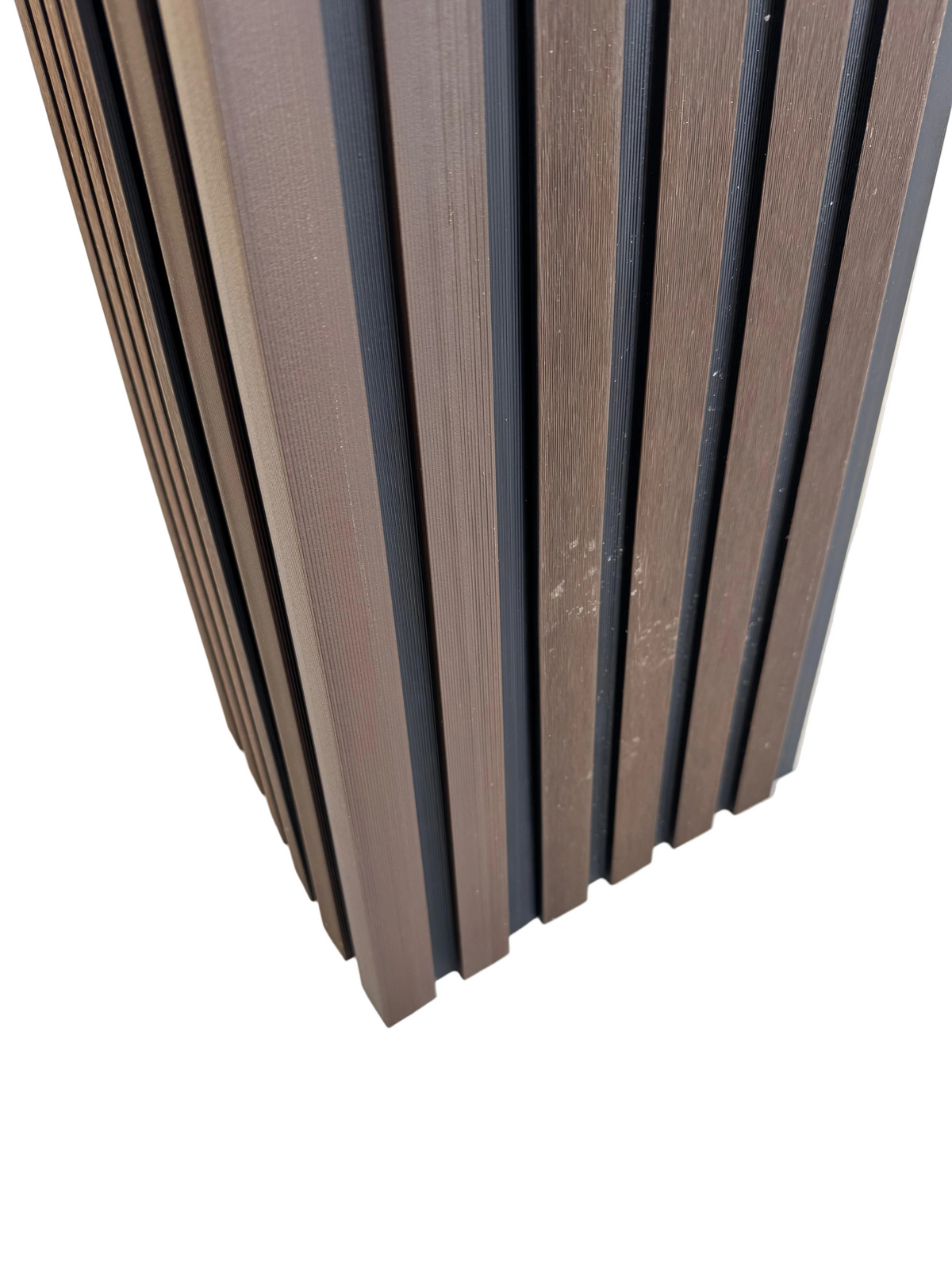 BUY External Corner for 176x13 mm Composite Cladding, 93.5x93.5 mm, 3000 mm, Walnut | GREEN FINGER IRELAND