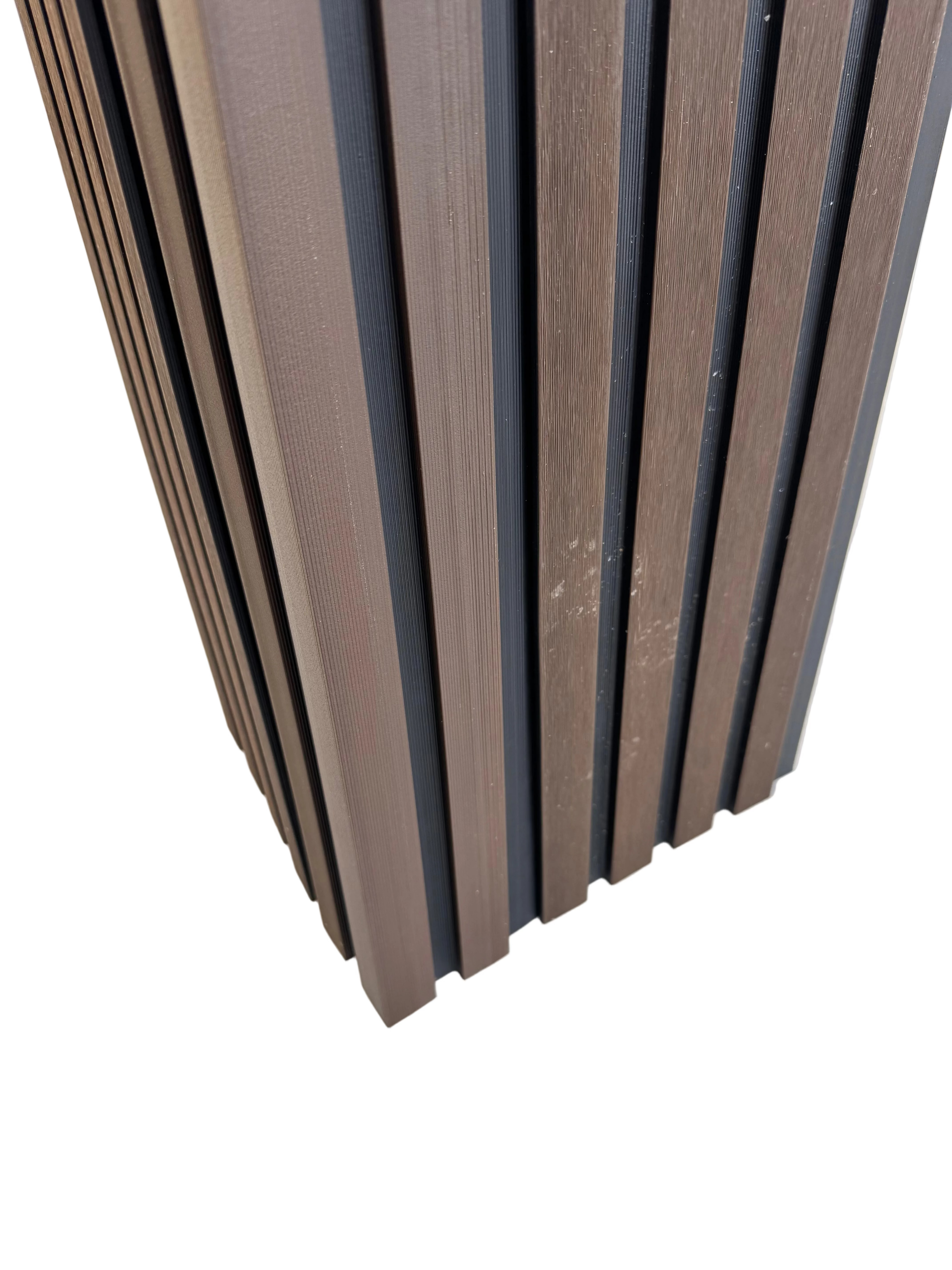 BUY External Corner for 176x13 mm Composite Cladding, 93.5x93.5 mm, 3000 mm, Walnut | GREEN FINGER IRELAND