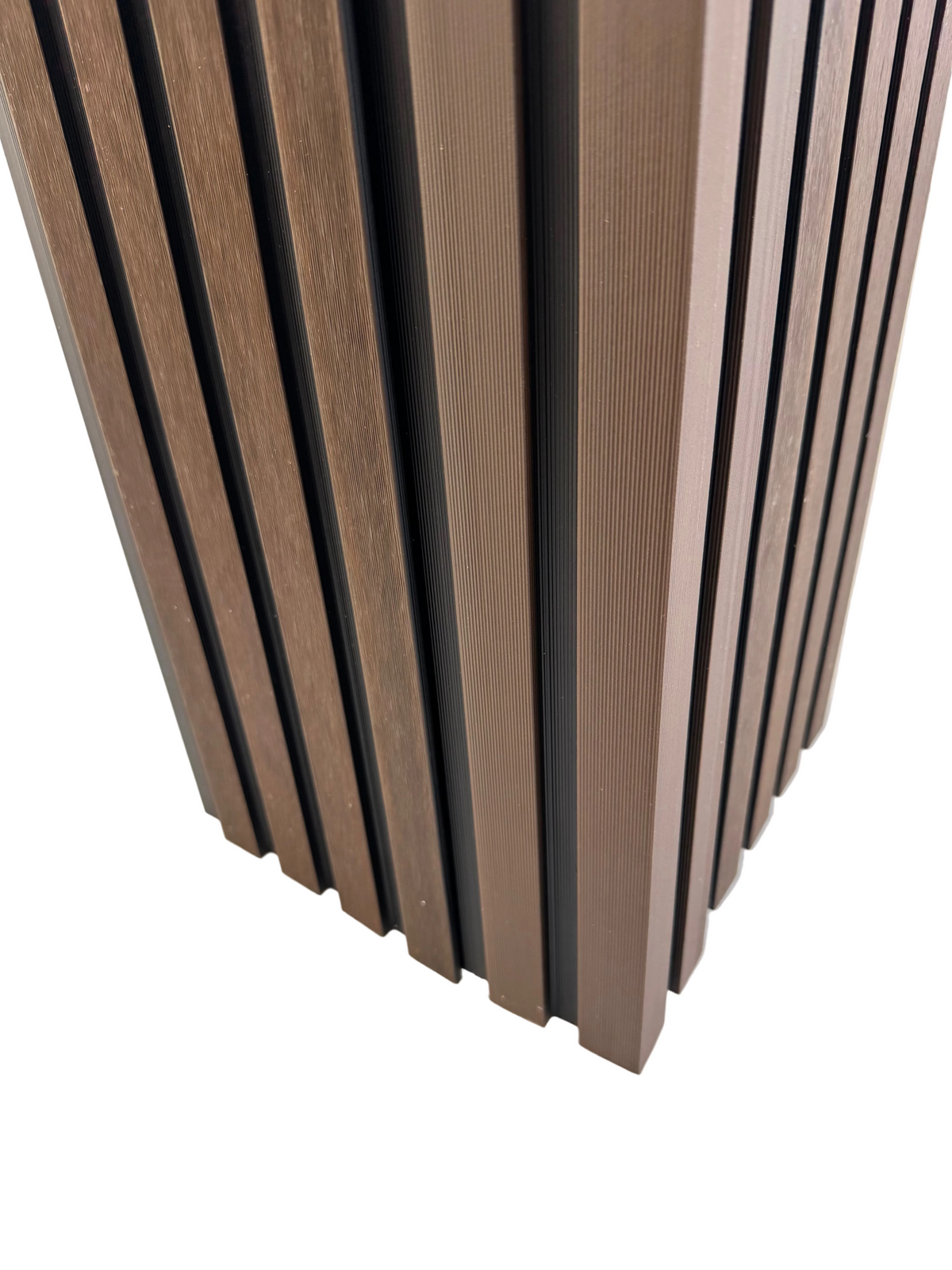 BUY External Corner for 176x13 mm Composite Cladding, 93.5x93.5 mm, 3000 mm, Walnut | GREEN FINGER IRELAND