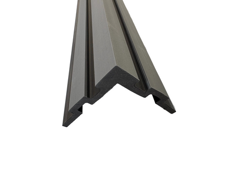 BUY External Corner for 176x13 mm Composite Cladding, 93.5x93.5 mm, 3000 mm, Light Grey | GREEN FINGER IRELAND
