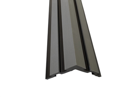 BUY External Corner for 176x13 mm Composite Cladding, 93.5x93.5 mm, 3000 mm, Light Grey | GREEN FINGER IRELAND
