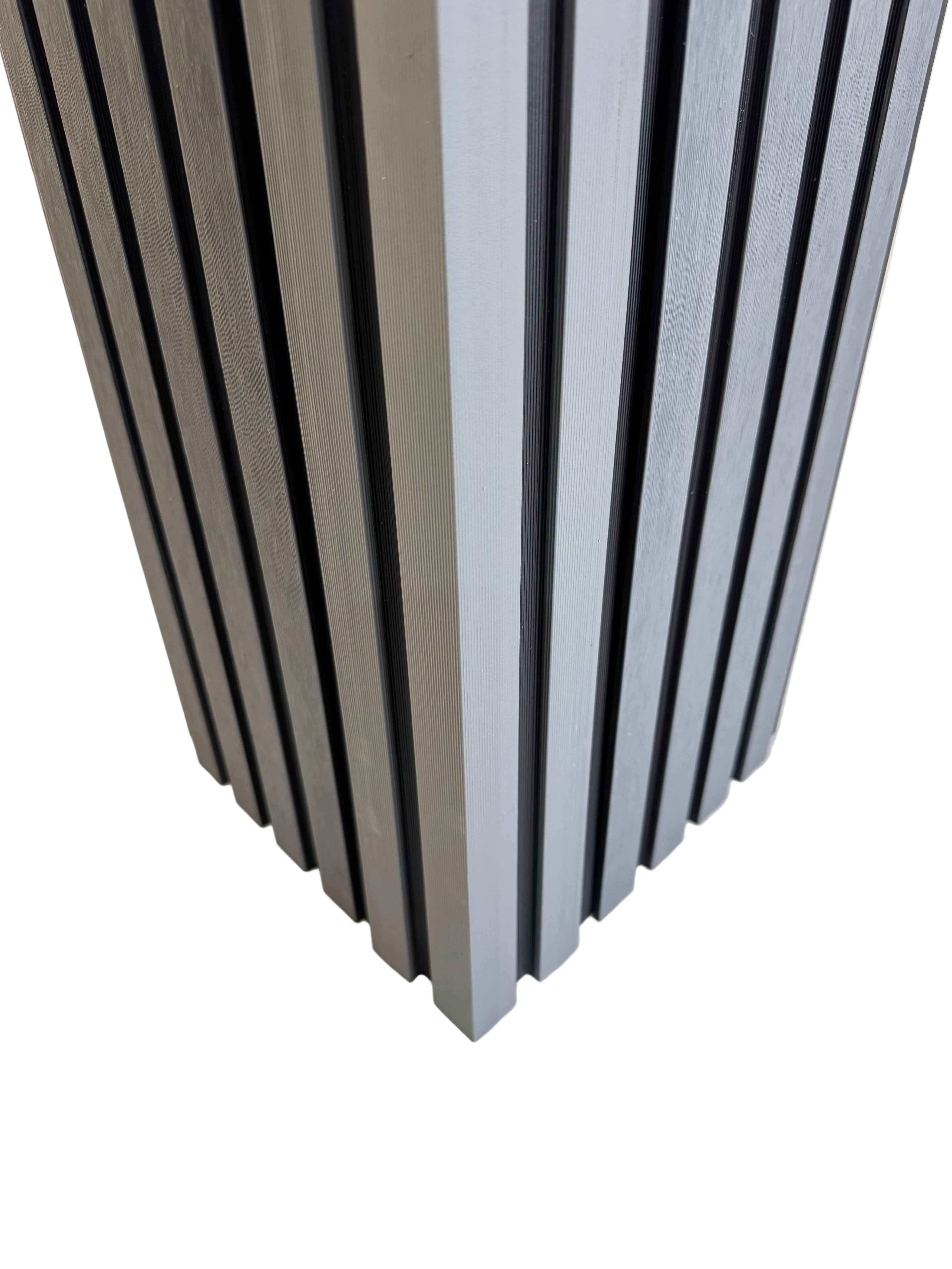 BUY External Corner for 176x13 mm Composite Cladding, 93.5x93.5 mm, 3000 mm, Light Grey | GREEN FINGER IRELAND