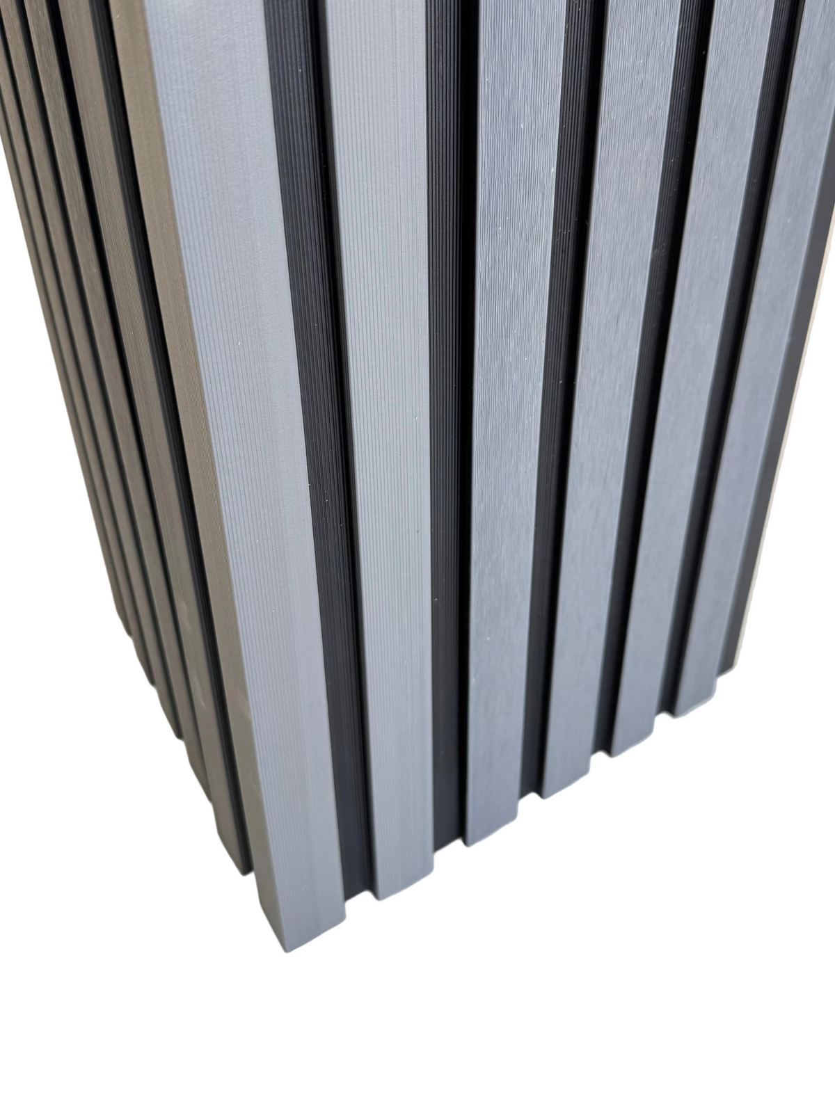 BUY External Corner for 176x13 mm Composite Cladding, 93.5x93.5 mm, 3000 mm, Light Grey | GREEN FINGER IRELAND