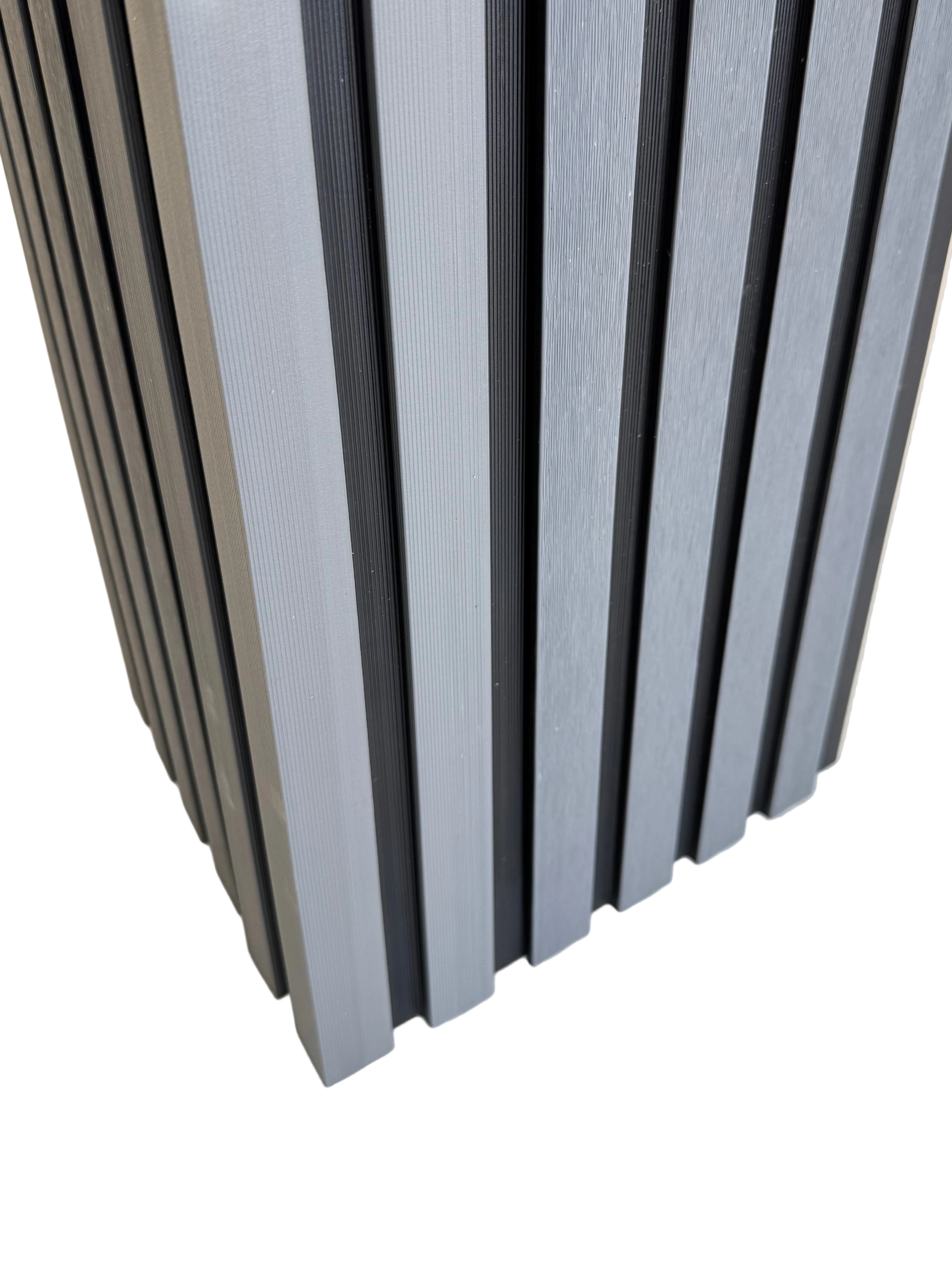 BUY External Corner for 176x13 mm Composite Cladding, 93.5x93.5 mm, 3000 mm, Light Grey | GREEN FINGER IRELAND