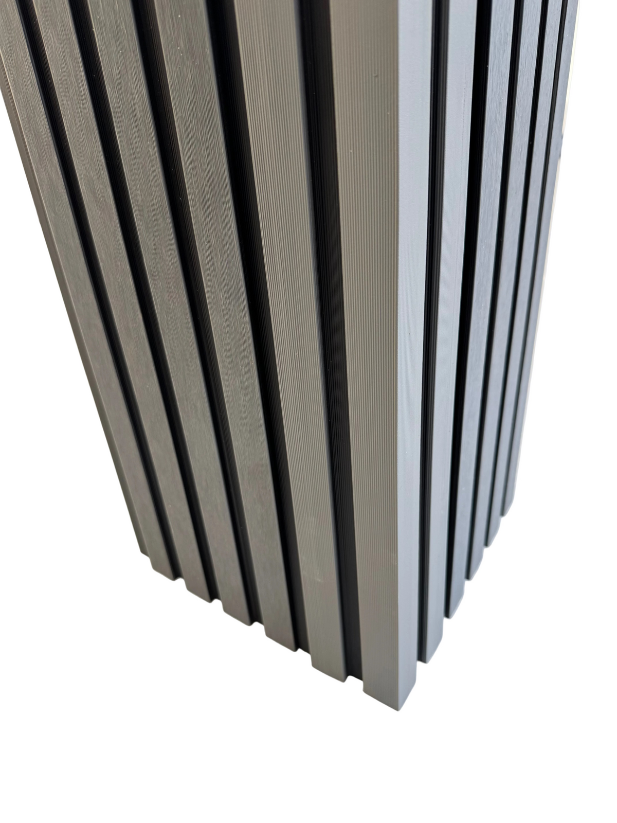 BUY External Corner for 176x13 mm Composite Cladding, 93.5x93.5 mm, 3000 mm, Light Grey | GREEN FINGER IRELAND