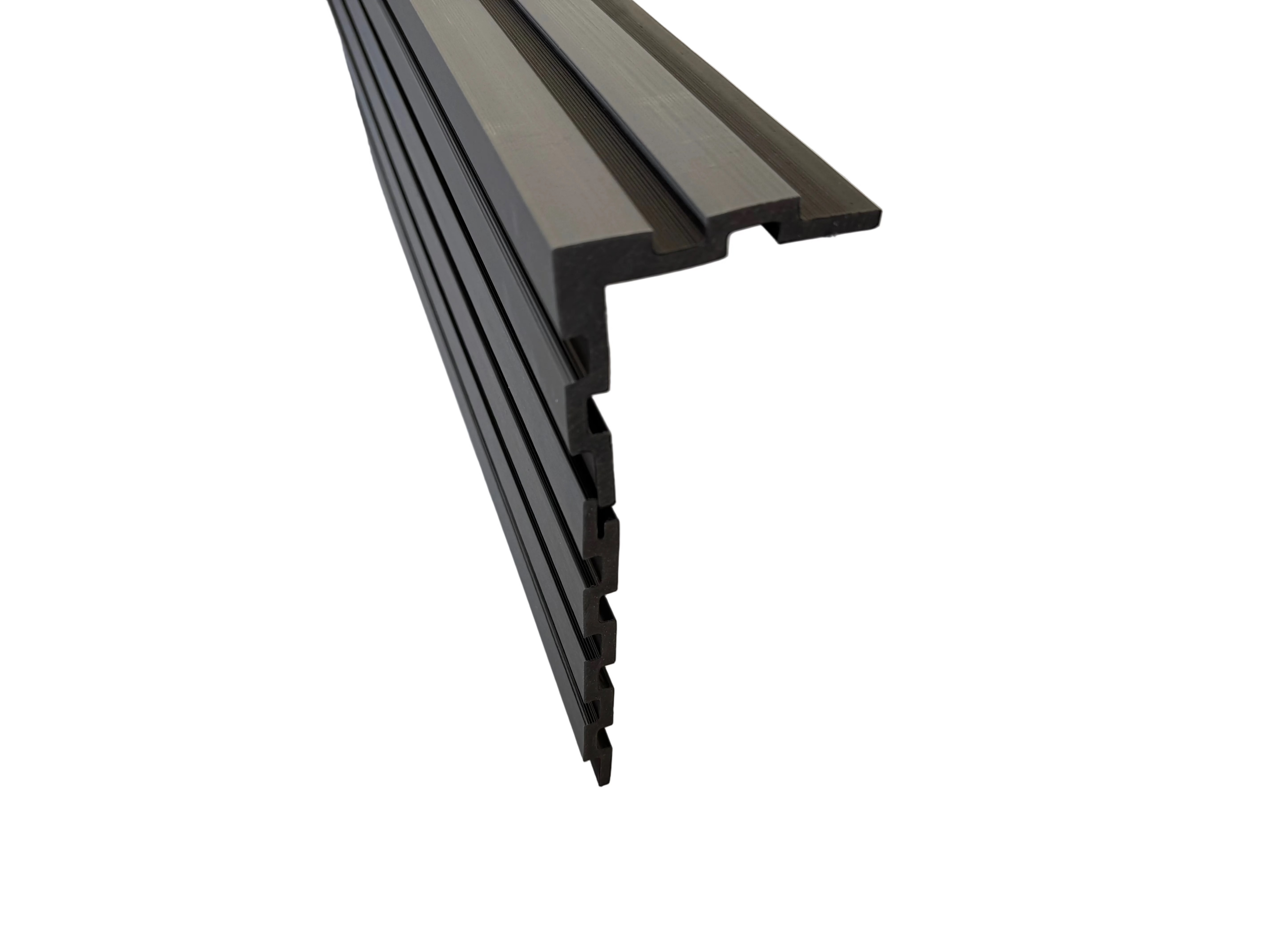 BUY External Corner for 176x13 mm Composite Cladding, 93.5x93.5 mm, 3000 mm, Light Grey | GREEN FINGER IRELAND