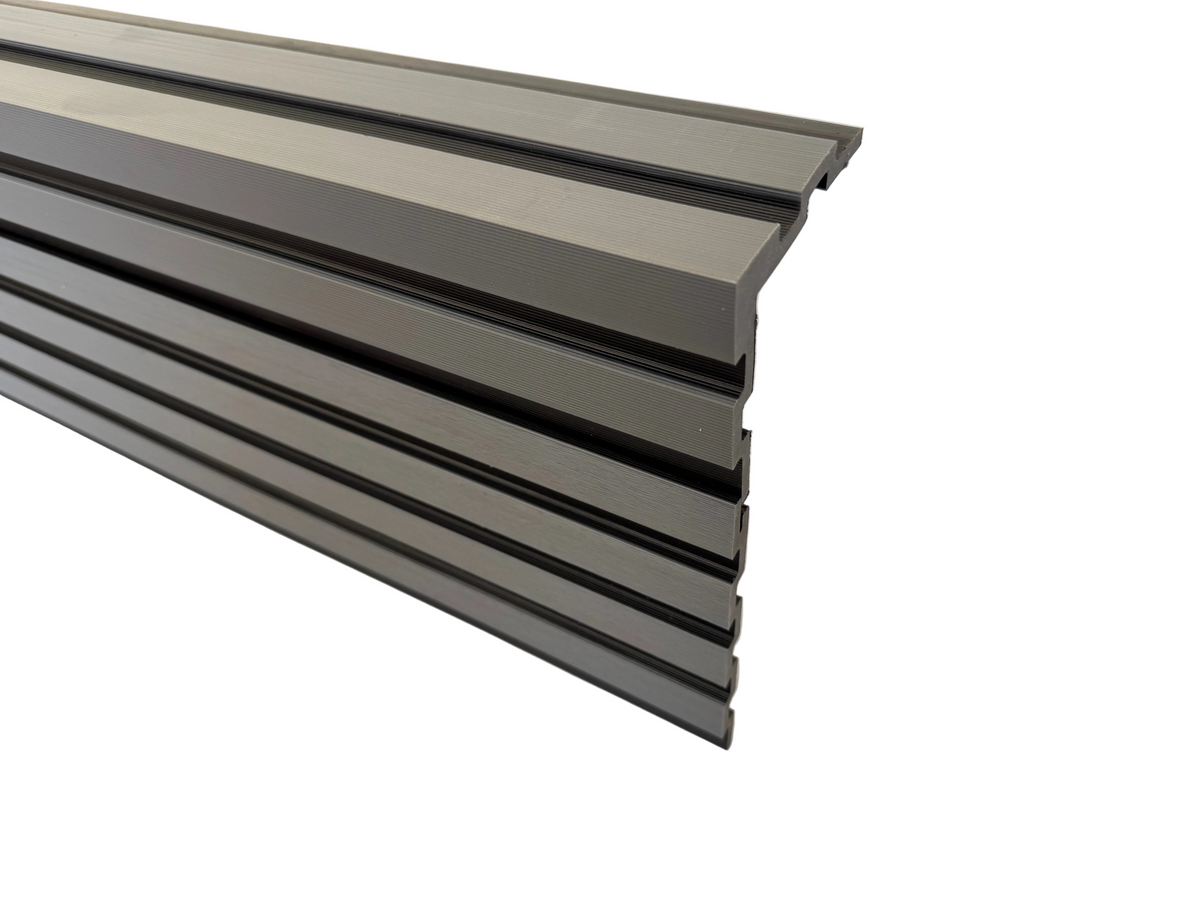 BUY External Corner for 176x13 mm Composite Cladding, 93.5x93.5 mm, 3000 mm, Light Grey | GREEN FINGER IRELAND