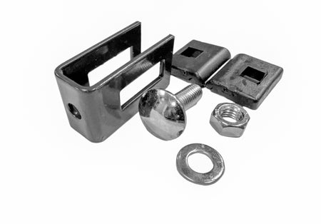 BUY Universal Clip For Mesh Panel Post, Anthracite Grey, ZN+RAL7016 | GREEN FINGER IRELAND