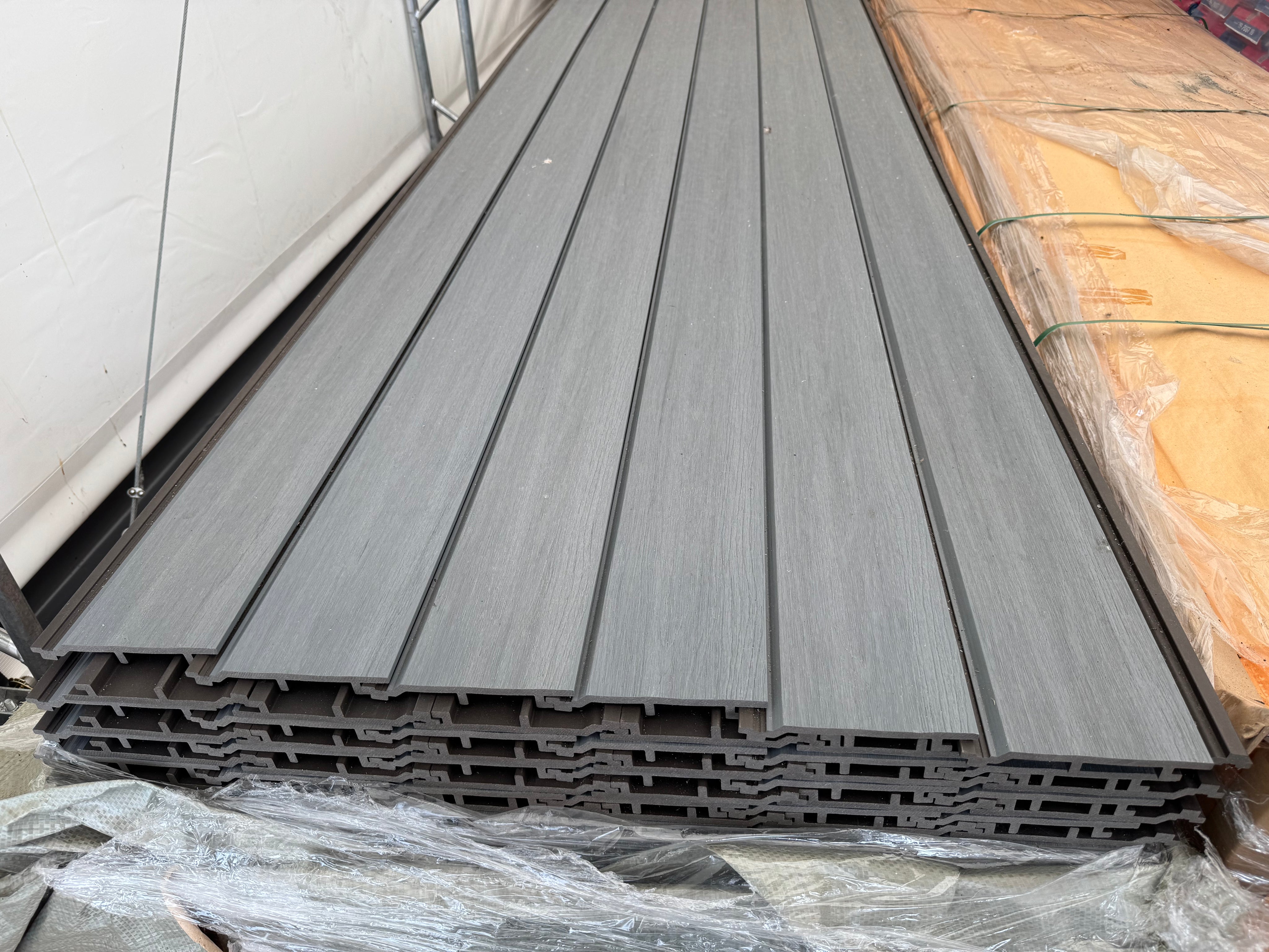 BUY Composite Cladding, T&G, 174x21 mm(150 mm finish), 4000 mm, Grey | GREEN FINGER IRELAND