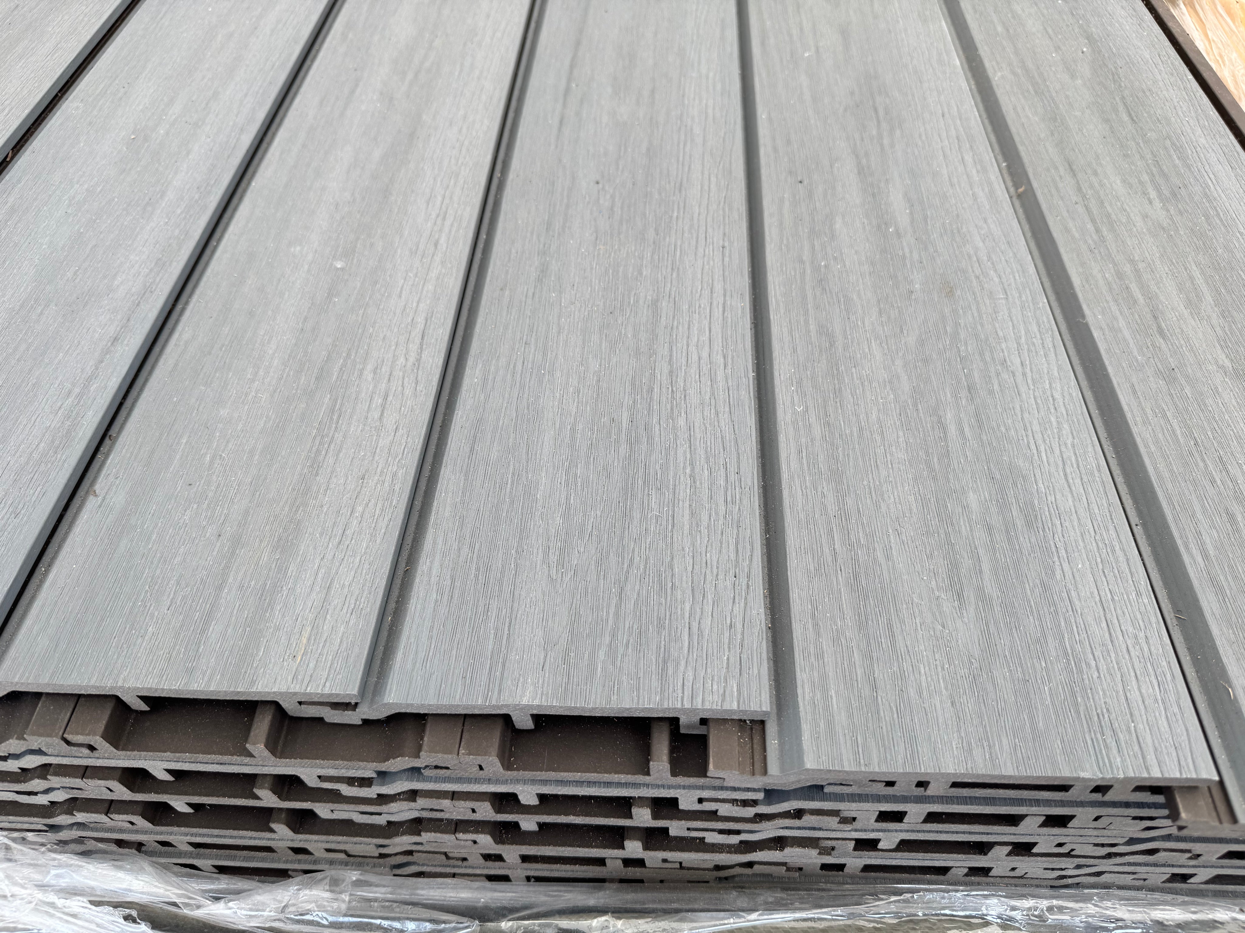 BUY Composite Cladding, T&G, 174x21 mm(150 mm finish), 4000 mm, Grey | GREEN FINGER IRELAND
