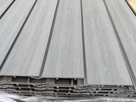 BUY Composite Cladding, T&G, 174x21 mm(150 mm finish), 4000 mm, Grey | GREEN FINGER IRELAND