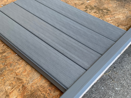 BUY Composite Cladding, T&G, 174x21 mm(150 mm finish), 4000 mm, Grey | GREEN FINGER IRELAND