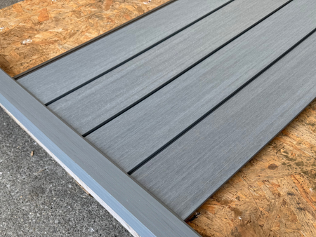 BUY Composite Cladding, T&G, 174x21 mm(150 mm finish), 4000 mm, Grey | GREEN FINGER IRELAND