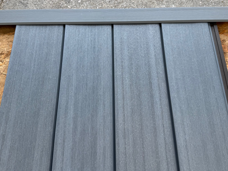 BUY Composite Cladding, T&G, 174x21 mm(150 mm finish), 4000 mm, Grey | GREEN FINGER IRELAND