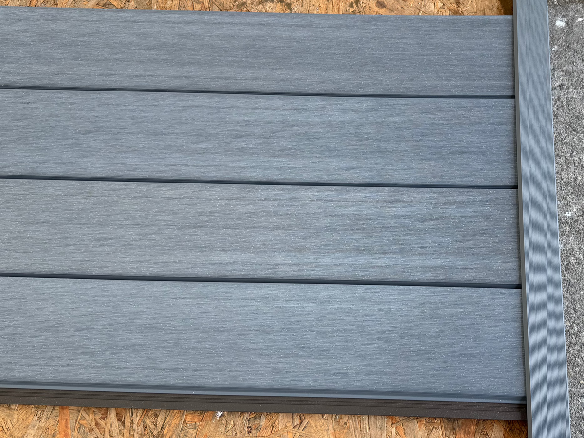 BUY Composite Cladding, T&G, 174x21 mm(150 mm finish), 4000 mm, Grey | GREEN FINGER IRELAND
