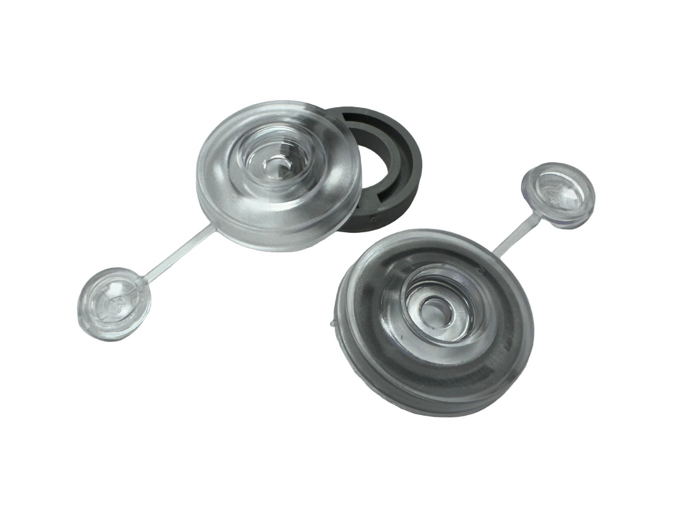Thermo Washers, Colorless/Transparent, Bag of 25 pcs