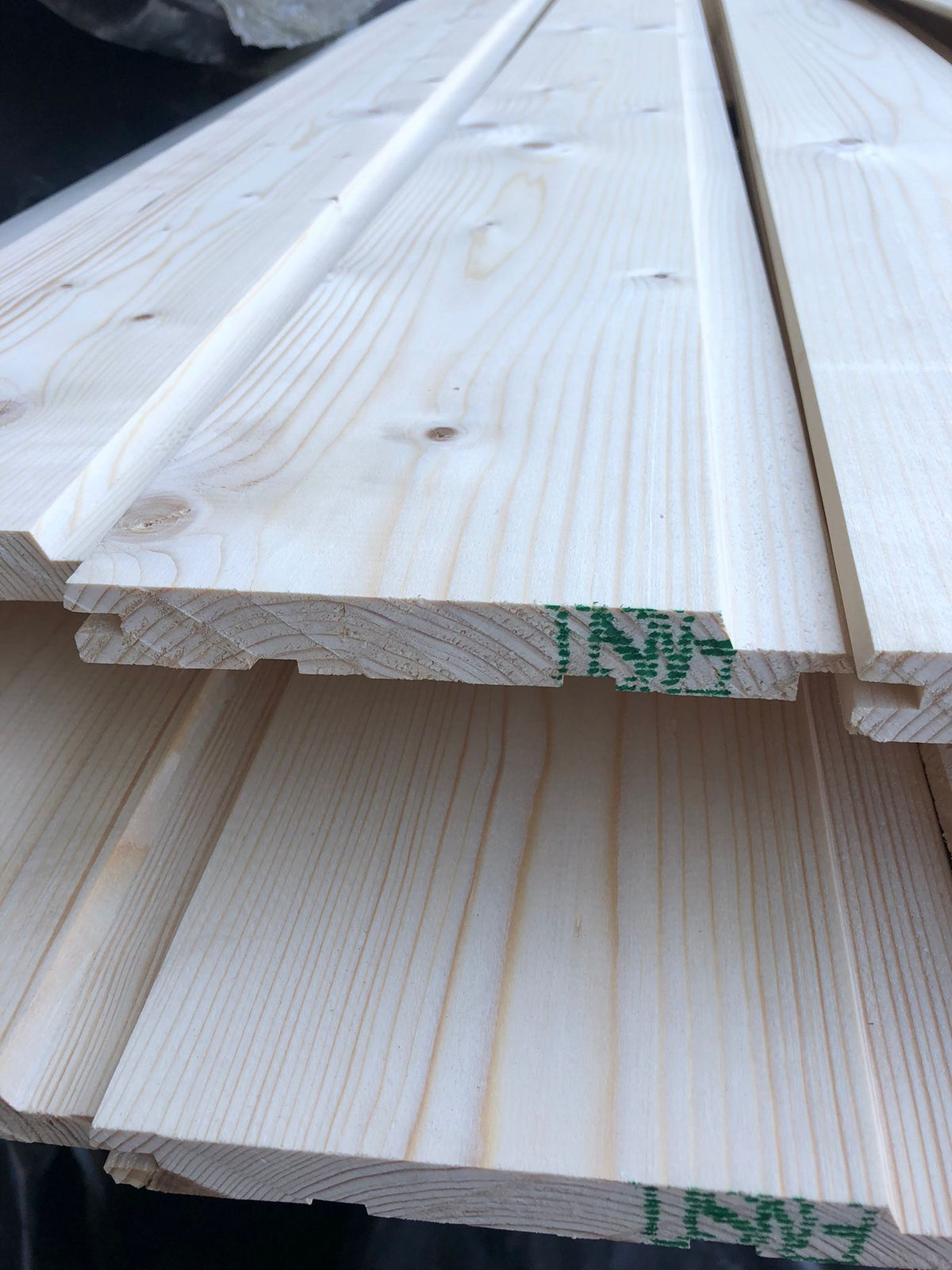 BUY 145x19 mm, 5.4 m, Treated Shiplap Board | GREEN FINGER IRELAND | For Sale