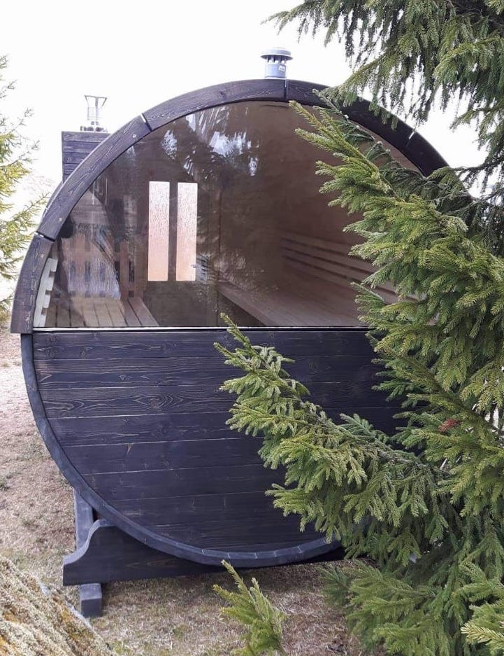 BUY Barrel Sauna, 4 m | GREEN FINGER IRELAND | For Sale