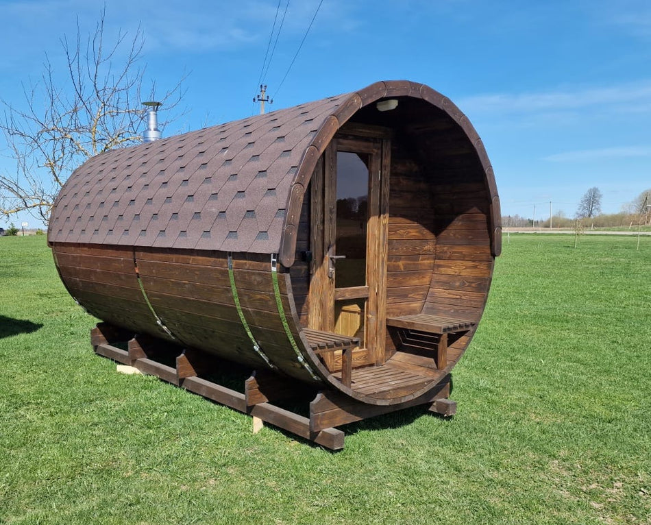 BUY Barrel Sauna, 4 m | GREEN FINGER IRELAND | For Sale