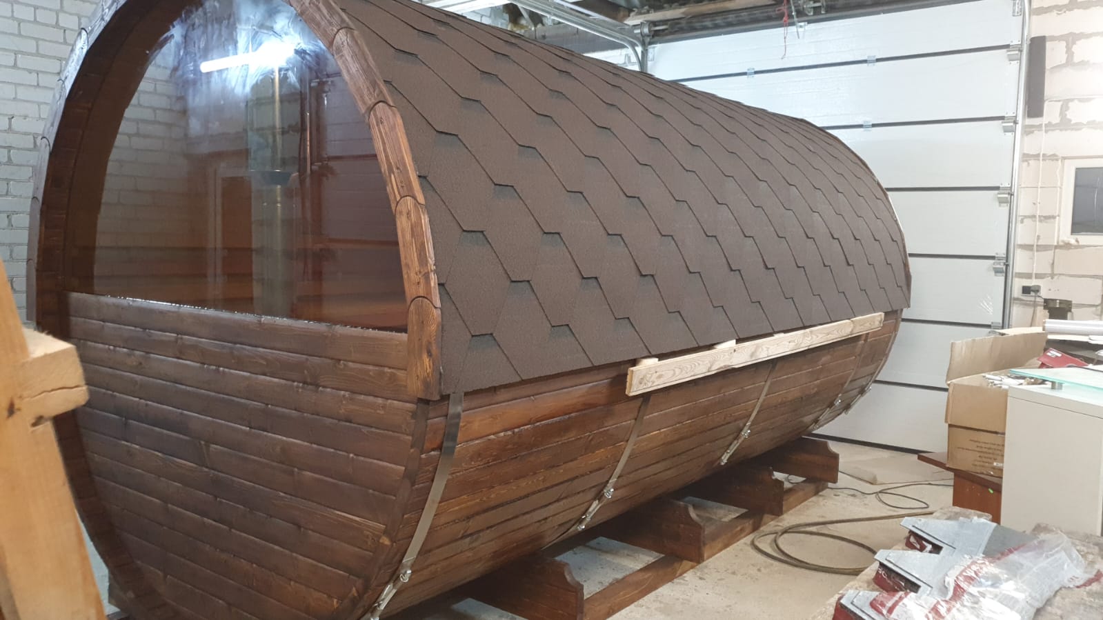 BUY Barrel Sauna, 4 m | GREEN FINGER IRELAND | For Sale