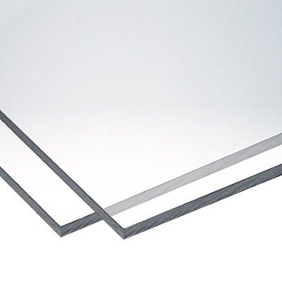 Monolyte Polycarbonate Sheet, 4 mm, 5x2.1 m, Solid, Transparent