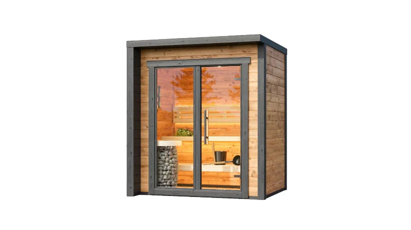 Patio XXS - Thermowood outdoor sauna for 3 people