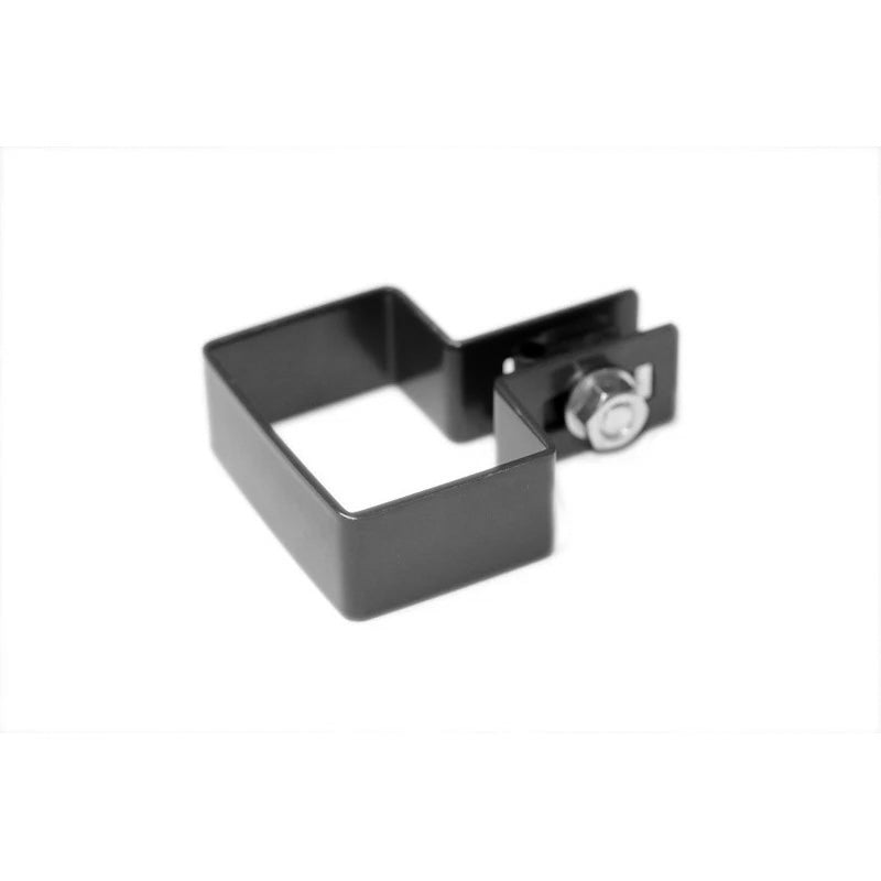 BUY Single Clamp For Mesh Panel Post, 40x60 mm, Anthracite Grey, ZN+RAL7016 | GREEN FINGER IRELAND