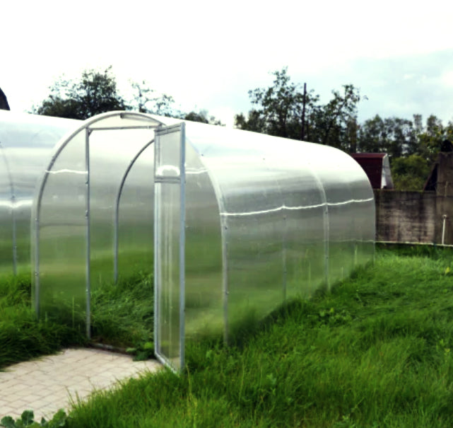 Greenhouse COMPACT, 1.65x4 m (5.4x13.1 ft), 6 mm Polycarbonate