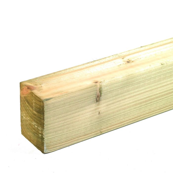 BUY 75x100 mm, 6 m Rough Treated Timber (3"x4", 19.7 ft) | GREEN FINGER IRELAND | For Sale